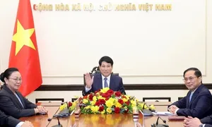 Chủ tịch nước Lương Cường hội đàm trực tuyến với lãnh đạo Lào Chủ tịch nước Lương Cường hội đàm trực tuyến với lãnh đạo Lào