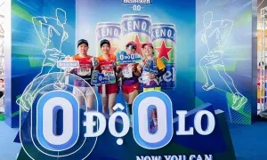 Heineken 0.0 đồng hành cùng runner khám phá đường chạy đêm Hà Nội