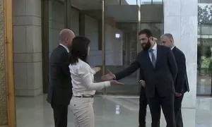 Lãnh đạo Syria gây chú ý khi không bắt tay Ngoại trưởng Đức Lãnh đạo Syria gây chú ý khi không bắt tay Ngoại trưởng Đức