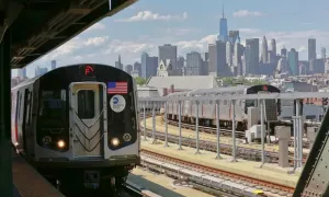 Leo bộ 'như lên Everest' tại nhà ga cao nhất New York Leo bộ 'như lên Everest' tại nhà ga cao nhất New York